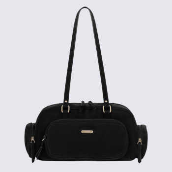 Sac porté épaule 2 anses Hexagona, sac porté épaule 2 anses classe et moderne femme en noir