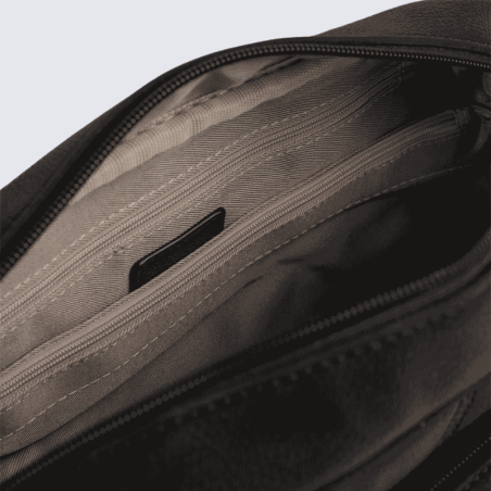 Sac porté épaule 2 anses Hexagona, sac porté épaule 2 anses classe et moderne femme en noir