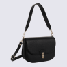 Sac porté épaule 1 anse Hexagona, sac porté épaule 1 anse classe et moderne femme en noir