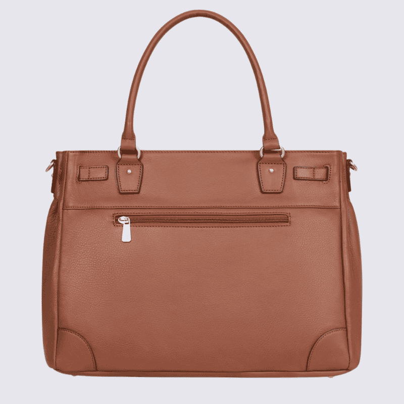 Sac cabas porté épaule Hexagona, sac cabas porté épaule classe et moderne femme en terre