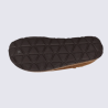 Chaussons ROHDE, chaussons bottines femme en velours cuir marron