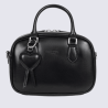 Sac porté main deux poignées Hexagona, sac porté main deux poignées classe et moderne femme en noir