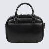 Sac porté main deux poignées Hexagona, sac porté main deux poignées classe et moderne femme en noir