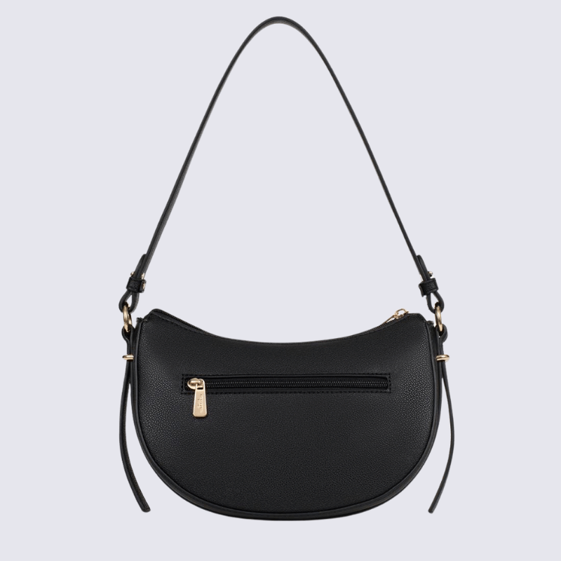 Sac porté épaule une anse Hexagona, sac porté épaule une anse classe et moderne femme en noir