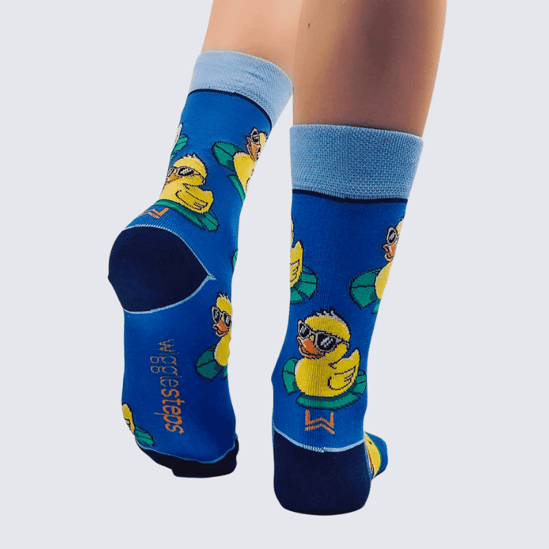 Chaussettes Wigglesteps, Chaussettes mixte motif Canard