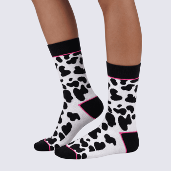 Chaussettes Wigglesteps, Chaussettes mixte motif vaches