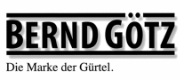 Bernd Götz Femme Ceinture en cuir ceinture rindledergürtel vintage gris 80-100 cm x 3 